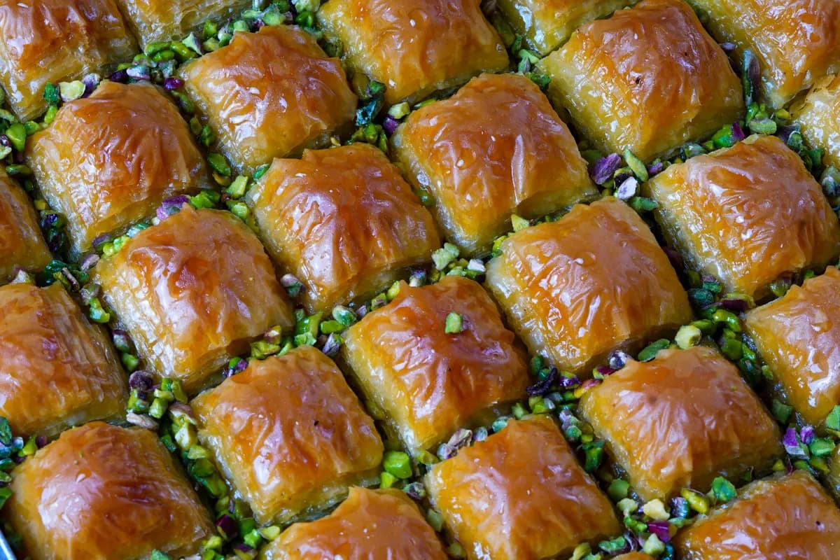 Fıstıklı baklava çeşitleri